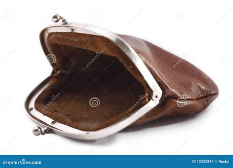 Empty Purse Stock Image Image 12252811