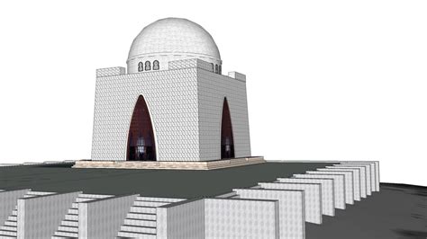 Mazar E Quaid Quaid S Mausoleum 3D Warehouse