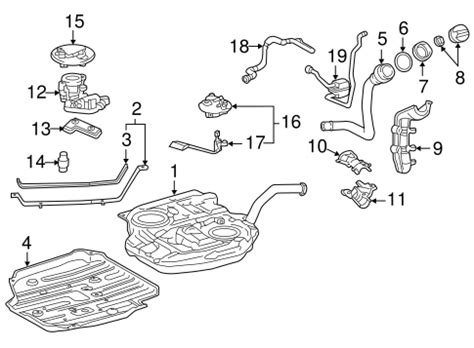 Fuel System Components For 2012 Scion IQ Toyota Parts Center