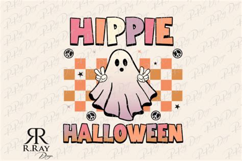 Peace Hippie Halloween Sublimation Graphic By R Ray Design Creative