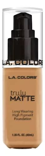 Base de maquillaje líquida L A Colors Truly Matte Truly Matte tono