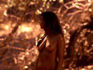 Naked Michele Nordin In Red Velvet