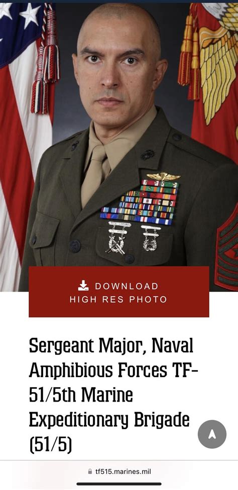 meet   sergeant major   marine corps rusmc