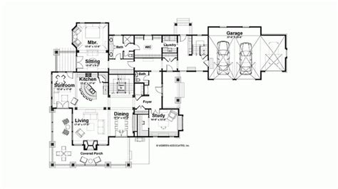 Craftsman Style House Plan 5 Beds 4 5 Baths 5026 Sq Ft Plan 928 229 Craftsman Floor Plans