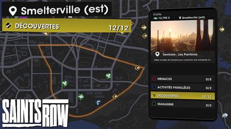 O Trouver Toutes Les D Couvertes De Smelterville Est Saints Row