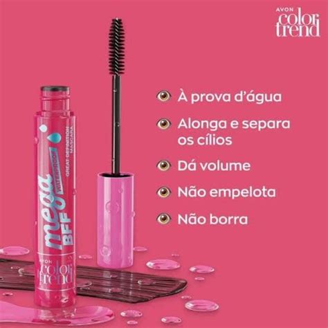 Avon M Scara De C Lios R Mel Xxl Crush A Prova D Gua Color Trend Avon