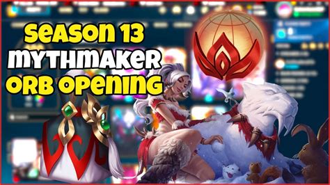 League Of Legends Opening Mythmaker Orbs And Bags Season