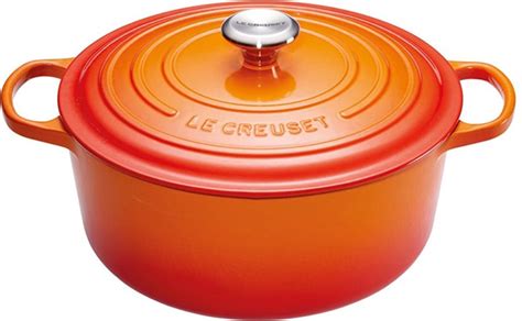 Le Creuset Signature Braadpan Cm Oranjerood Bol