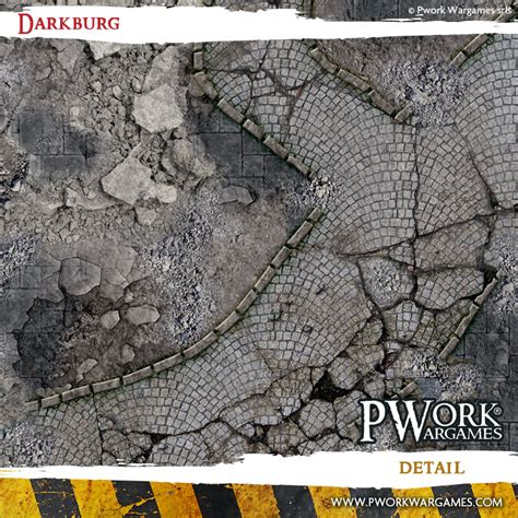 Darkburg Pwork Wargames Terrain Mat Bols Gamewire