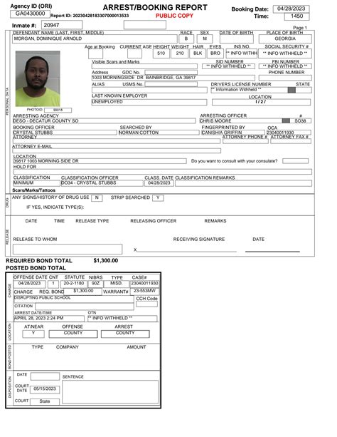 Recent Arrest Reports and Booking Logs in North Dakota 8