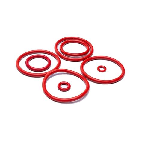 Pcs Cs Mm Mm Mm Mm Red Vmq Silicone Ring Gasket Food Grade