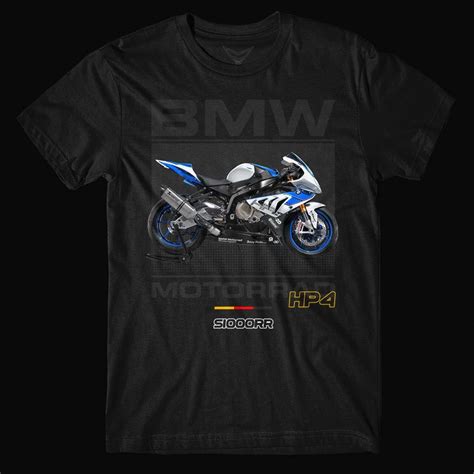 Bmw Motorrad S1000rr Hp4 T Shirt Bmw Motorrad T Shirt Bmw