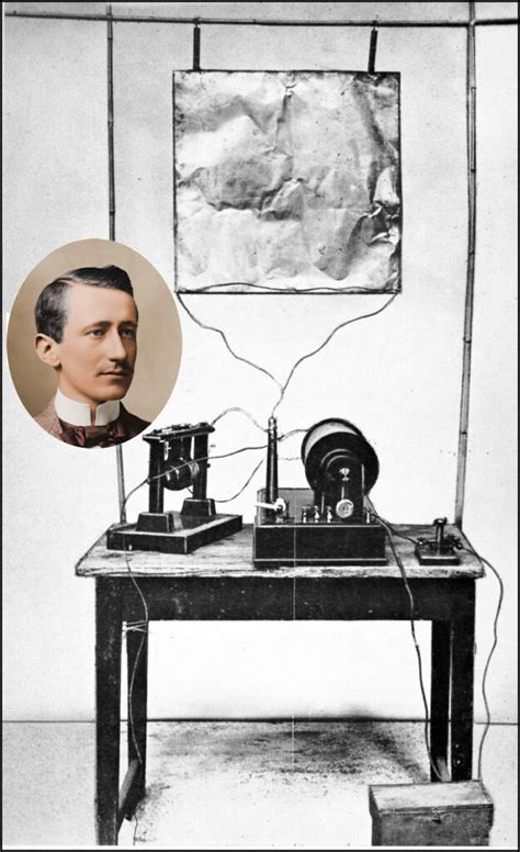 Guglielmo Marconi Demonstrates Wireless Telegraph In The Us