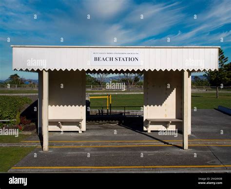Miniature Railway Station Stock Photo - Alamy