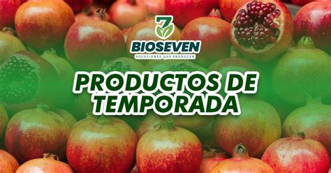 PRODUCTOS DE TEMPORADA Bioseven