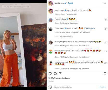 Wanda Nara posó en bikini y Mauro Icardi le dejó un fogoso comentario