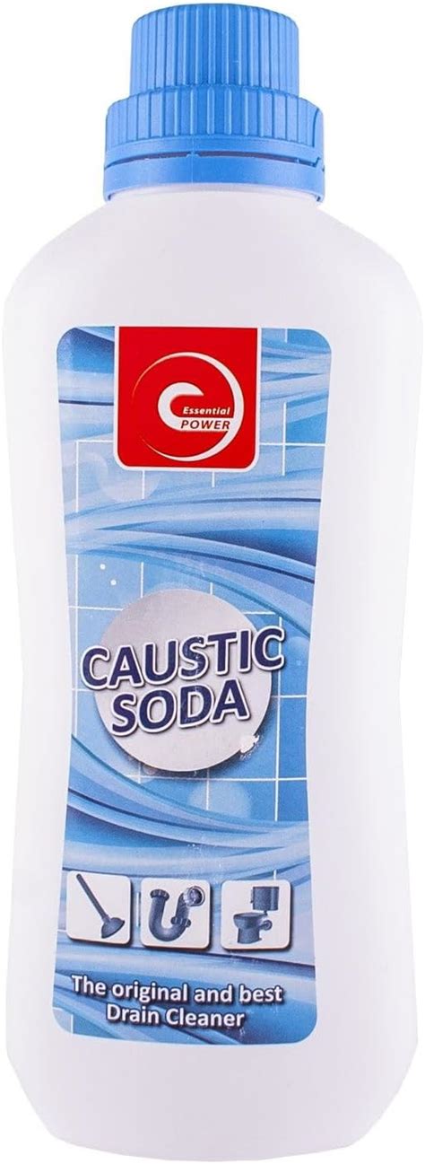 1Kg Caustic Soda Drain Cleaners Unblockers Powder Kitchen Sink