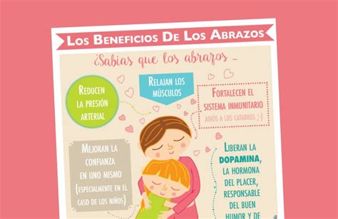 Infografía los beneficios de los abrazos Hop Toys