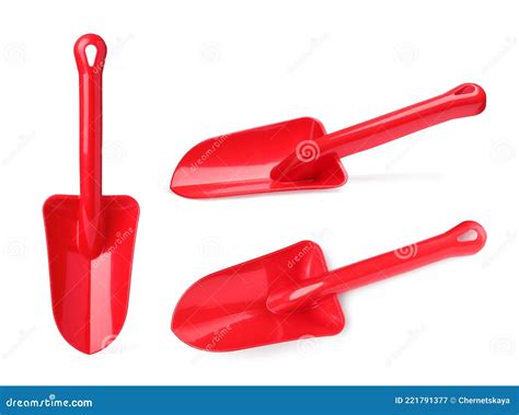 Pelles En Plastique Rouge Sur Fond Blanc Collage Image Stock Image Du