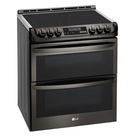 LG Electronics 7.3 cu. ft. Smart Double Oven Electric Range, Self ...