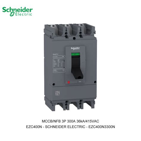 Jual MCCB 3P 300A Schneider EZC400N3300N Easypact Shopee Indonesia