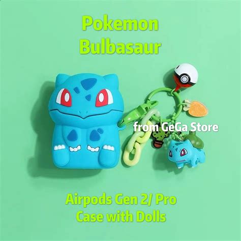 Bulbasaur Pokemon Airpods Pro Case Airpods Case Cartoon Airpods Case