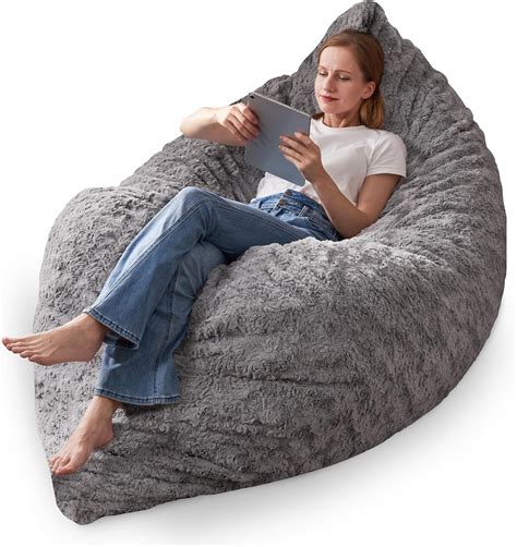 Habutway 3 In 1 Bean Bag Chair Memory Foam Bean Bag Chair Convertible Bean Bag