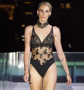 Lise Charmel Stars At New York Fashion Week Lingerie Briefs By