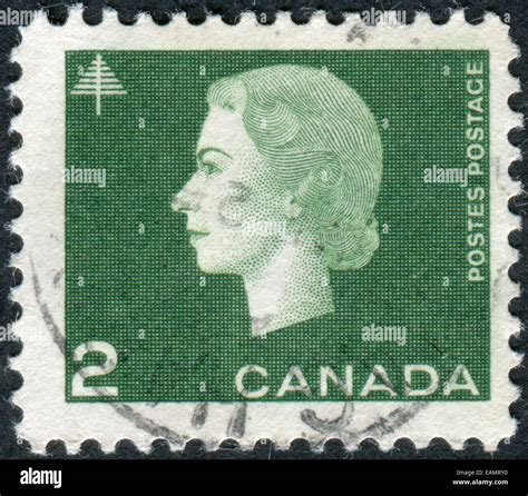 CANADA CIRCA 1963 Postage Stamp Printed In Canada Shows Portrait Of