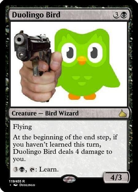 Duolingo Bird Custommagic