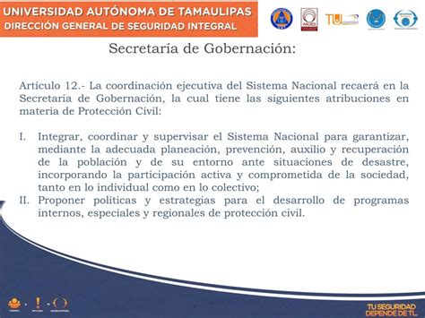 PPT PROGRAMA DE PROTECCIÓN CIVIL PowerPoint Presentation free