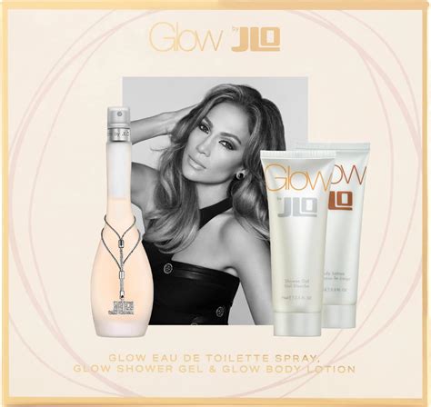 Amazon.com : Jennifer Lopez Glow Gift Set - Eau De Toilette 50ml