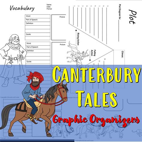 Canterbury Tales Graphic Organizers Amped Up Learning