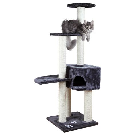 Trixie Alicante Cat Tree Dark Gray Baxterboo