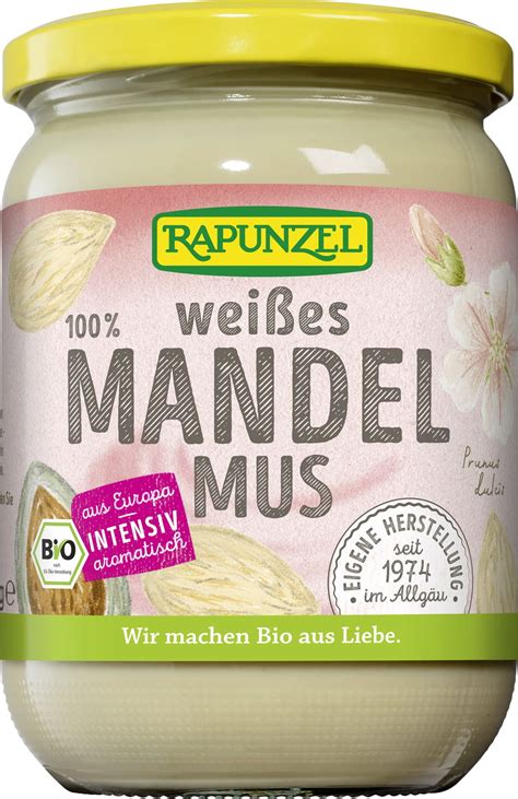 Rapunzel Bio Mandelmus Wei Aus Europa G Piccantino Onlineshop