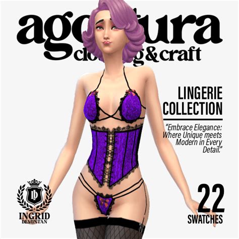 ID Lingerie I Nicole Create A Sim The Sims