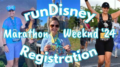 RunDisney Marathon Weekend 2024 Registration My Experience Signing Up