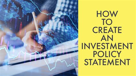 How To Create An Investment Policy Statement Detailed Look At My 2022