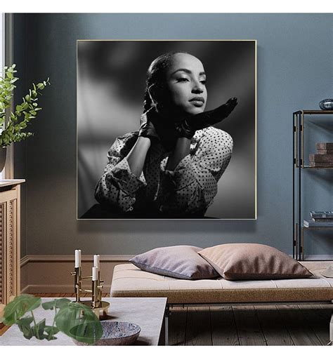 Sade Music Album Cover Art Canvas Poster No Frame Etsy