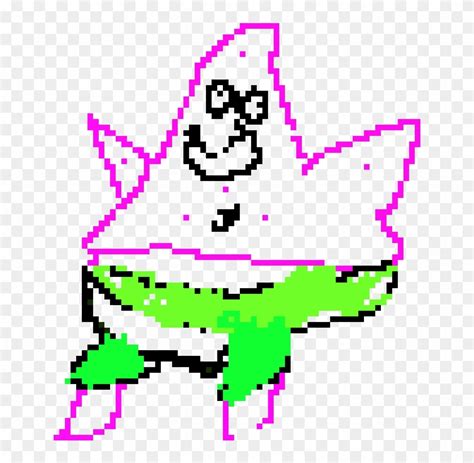 Patrick Star - Patrick Star Pixel Art Clipart (#170007) - PikPng