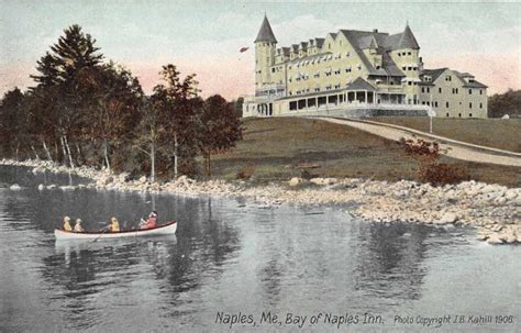 Naples Maine Bay of Naples Inn Antique Postcard (J37051) - Mary L. Martin Ltd. Postcards