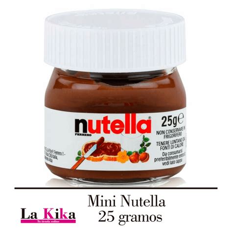 Mini Nutella Personalizada Para Bautizos Comuniones Bodas Env Os