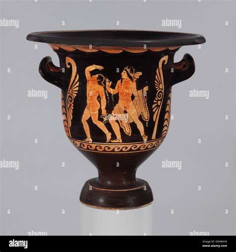 Terracotta Bell Krater Mixing Bowl Ca B C Attributed To