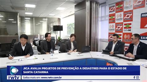 Jica Avalia Projetos De Preven O A Desastres Para Santa Catarina Youtube