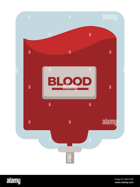 Blood Pack Or Dropper Donation And Healthcare Medical Aid Stock