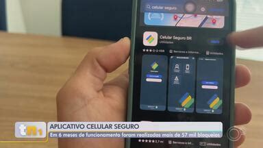 TEM Notícias 1ª Edição Bauru Marília Celular Seguro completa seis