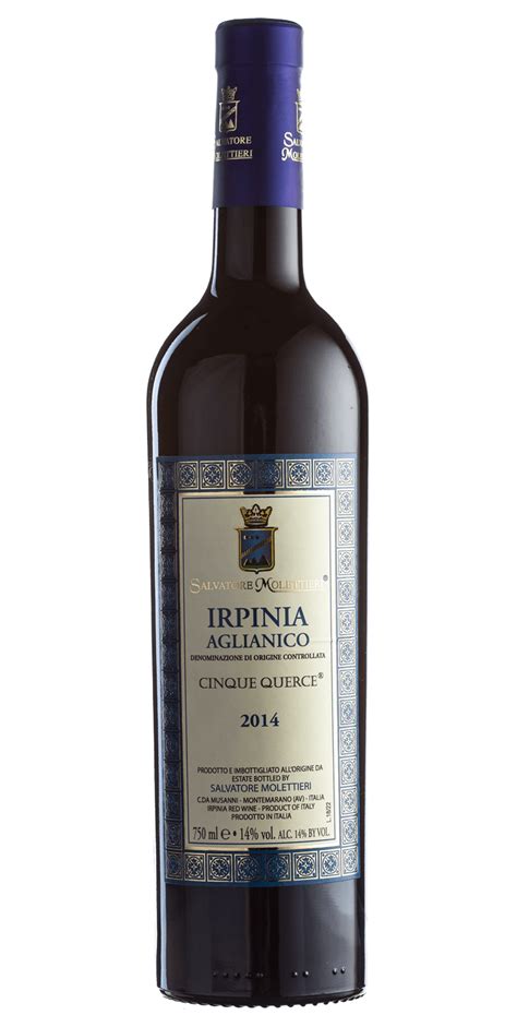 Aglianico Vigna Cinque Querce Salvatore Molettieri Enoteca Telaro