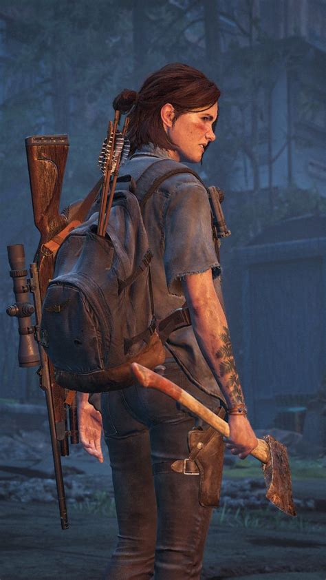 Ellie Williams Seattle Tlou In The Last Of Us New Zombie Joel