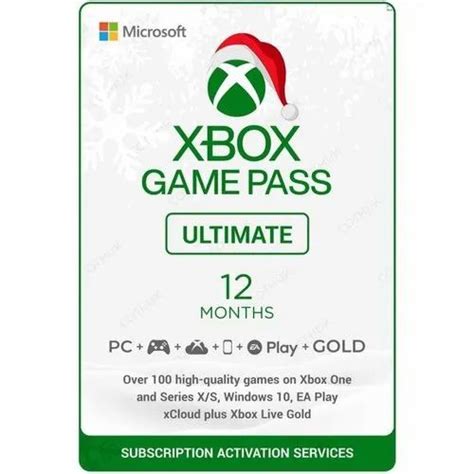 Xbox Game Pass Ultimate 12 Month Card Sale Cumberland Org