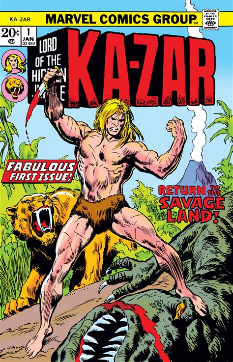 Ka Zar Comic Issues Marvel